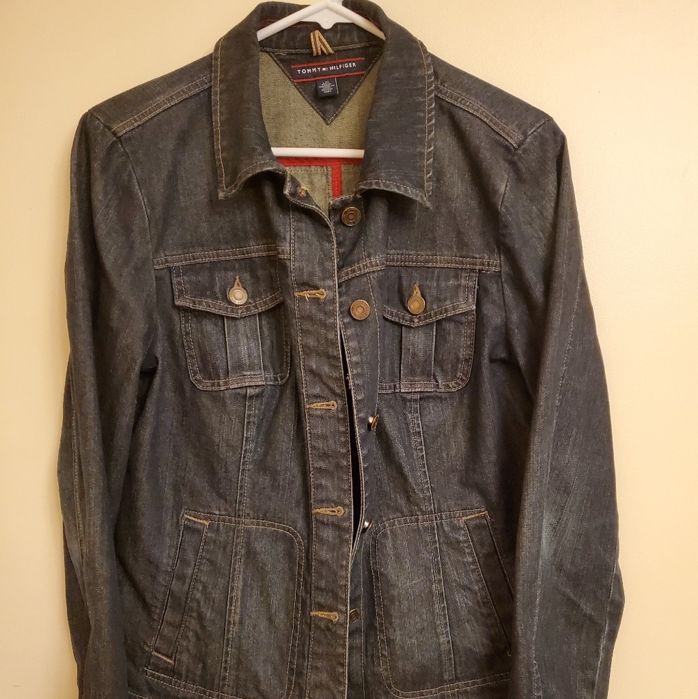 Tommy Hilfiger denim jacket Large